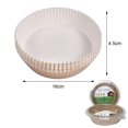 thumbnail image 2 of SEARCHI 50pcs Air Fryer Disposable Paper Liner, 6.3inch Non-Stick Round Mat,Baking Paper Food Grade Parchment Oil-Proof Water-Proof Steamer Oil Paper for Roasting Microwave, 2 of 9