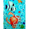 thumbnail image 1 of Crabby Crab Drapeau Jardin Taille, 1 of 1