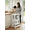 White, variant on Stepup Baby 2-in-1 Convertible Toddler Standing Tower – Wooden Montessori Counter Stool & Kids Table Made from 18mm Birch Plywood – Safe, Stable Design for Ages 2–6 (Varnished)
