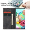 thumbnail image 3 of Dteck Wallet Case For Samsung Galaxy A71 2020 (not Fit A70), Premium PU Leather Wallet case Magnetic Flip Folio [Kickstand Feature] with ID&Credit Card Pockets,Black, 3 of 7