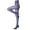 Blue, variant on LECHERY® Lustrous Silky Shiny 40 Denier 1 Pair of Pantyhose Color: Gray Size: L-XL