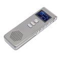 thumbnail image 4 of ZOUSSIQI Voice Recorder MP3 WAV 192kbps Noise Reduction Dual Microphone Password Function Digital Recorder with Earphone 32G EL225#18273, 4 of 9