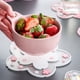 thumbnail image 5 of Cojín para taza de PVC con flor de cerezo Cojín para taza con flor de cerezo Posavasos antideslizante y con aislamiento térmico, utilizado para cerveza, café, vajilla y té, 5 of 6