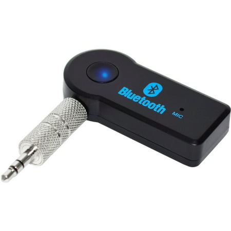 Premiertek Bluetooth 3.5mm AUX Audio Stereo Receiver Adapter w/