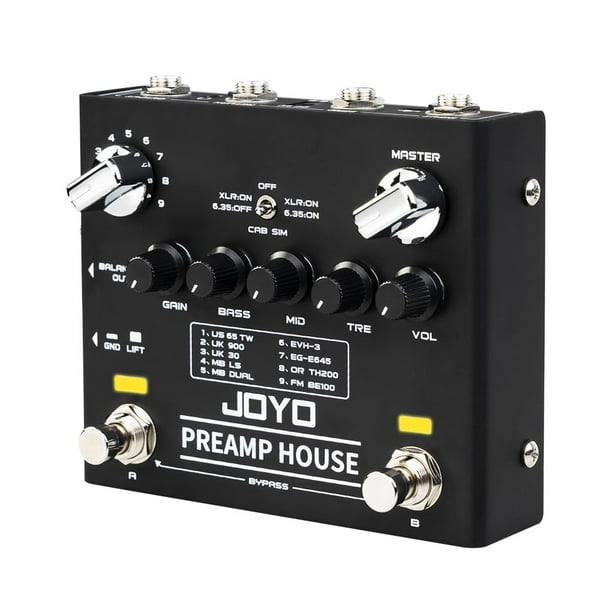 Pedal de efecto JOYO PreAmp House R-15 Cabinet Simulator