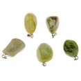 thumbnail image 2 of Piedras Collar Pulida de Joyería Mineral - Amarillo Amarillo verde Yotijar Dijes colgantes, 2 of 7