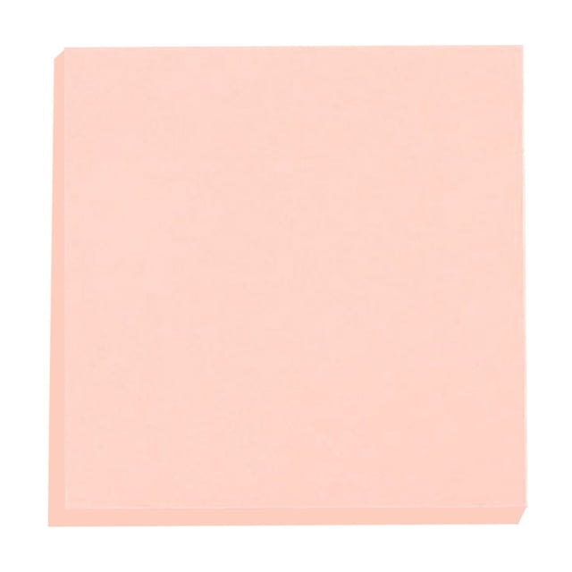 WHEANG Sticky Note Sticky Notes 3X3 Inches Light Self Stick Pads Easy To Post for Home Notebook 10 Pads/Pack One Size Red