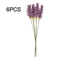 thumbnail image 4 of Naiovety Ramo de flores de hierba de trigo Artificial, 6 uds., simulación de mano pequeña y fresca, artesanía de trigo, accesorios de decoración para Plantas Artificiales morado oscuro Naiovety HA7512-06B, 4 of 6