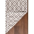 thumbnail image 6 of Sussexhome Stylish Pattern Geometric Brown Runner Rugs, 20" x 59", 6 of 6