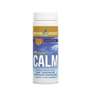 Natural Vitality Magnesium Calm Supplement, Orange, 8 Ounce