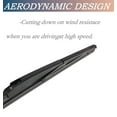 thumbnail image 4 of 10" Rear Wiper Blades Replacement For TOYOTA RAV4 2013-2018, Highlander 2020-2022, Jeep Compass 2018-2021, BACK Windshield Wiper Blades-(10-A), 4 of 12