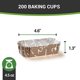 thumbnail image 4 of Restaurantware Panificio Premium Baking Cups, 4.5 oz Restaurantware NA, 4 of 6
