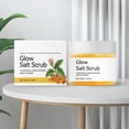 thumbnail image 3 of Exfoliante corporal, exfoliante corporal iluminador, limpiador e iluminador, hidratante, exfoliante corporal de baño con cúrcuma, suave, hidratante para suavizar la piel, 50 g, cuidado de la piel, 3 of 5