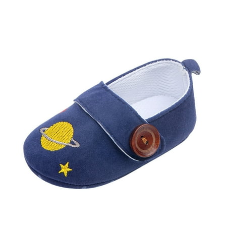 

Toddler Crib Shoes Infant Toddler Shoes Soft Sole Toddler Shoes Embroidered Cartoon Animal Button Toddler Shoes