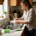 thumbnail image 4 of Washing Up Sponge With Handle Adjustable Long Bottle Brush Cleaner For Deep Cleaning Soft Foam Dishwashing Wand For Wine Glasses Mugs Cups Kettles, 4 of 7