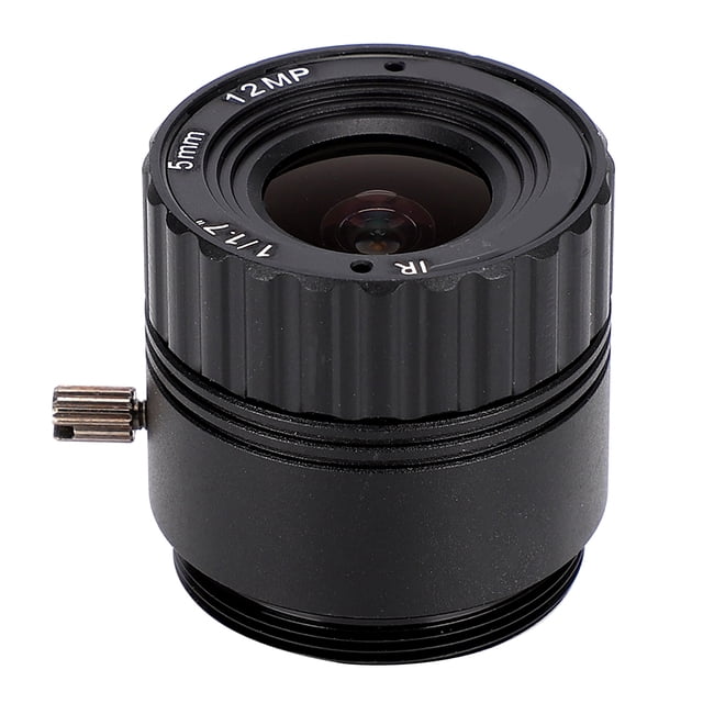 Lente de videocámara, lente MP de 5 mm, 12 MP HD F1.2, grado profesional Jadeshay A