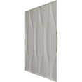 thumbnail image 4 of Ekena Millwork 19 5/8"W x 19 5/8"H Willow EnduraWall Decorative 3D Wall Panel, UltraCover Satin Hunt Club Green (Covers 2.67 Sq. Ft.), 4 of 6