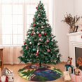 thumbnail image 5 of Lsque Chucky Print Christmas Tree Skirt, Tree Skirt with Ties or Velcro, Perfect for Holiday Decorations, Halloween, and New Year-30", 5 of 7
