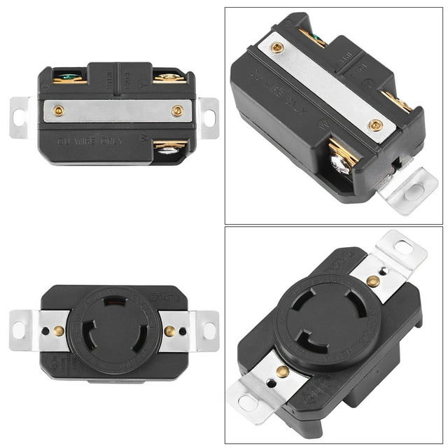 ,NEMA L5-30R 30A 125V Twist Lock Receptacle Electrical Receptacle NEMA R True Excellence