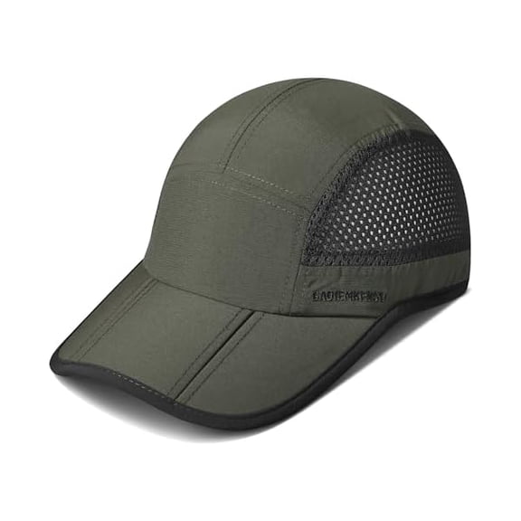 Mens Folding Outdoor Hat Long Brim UPF 50  Sun Protection