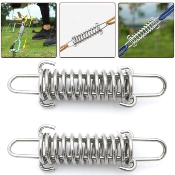 2 PCS 316 Stainless Steel Marine Mooring Terminal Spring Buffer For Marine Yacht