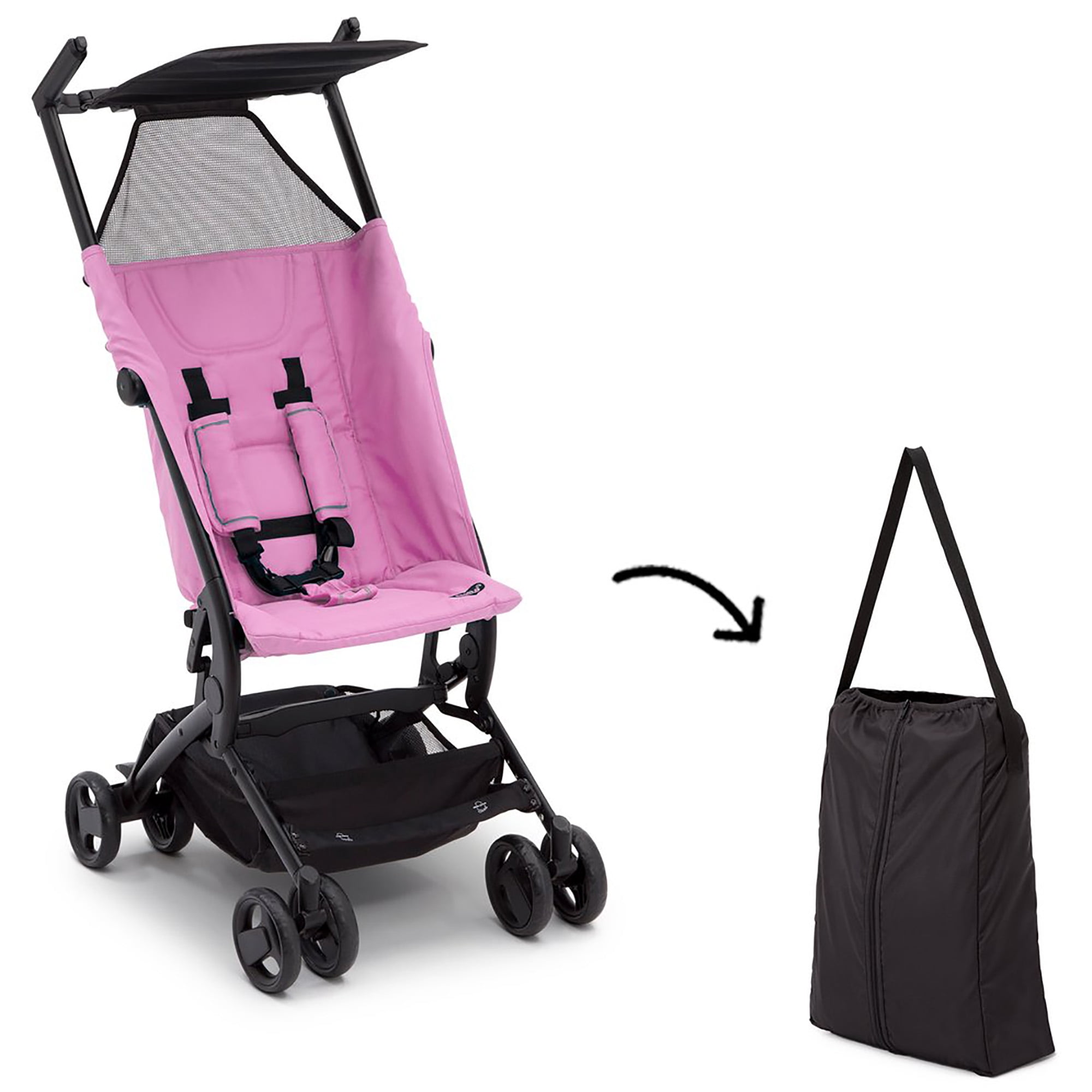 the clutch stroller by delta children