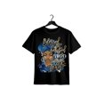 thumbnail image 1 of Plus Size Letter Print T-Shirt, Casual Crew Neck Short Sleeve T-Shirt, Women's Plus Size&nbspClothing Tee For adult, Men, Women, Teen, Teenager, adolescent, Youth, 1 of 6