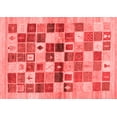 thumbnail image 1 of Ahgly Company Indoor Rectangle Abstract Red Contemporary Area Rugs, 8' x 12', 1 of 4