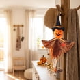 thumbnail image 3 of Halloween Decoration Indoor Outdoor Clearance Under $5.00! Thanksgiving Fall Decorations for Home, Halloween Decorations Halloween Pumpkin Ghost Witch Doll Party Little Skull Doll Pendant, 3 of 7