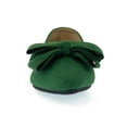 thumbnail image 7 of Womens Pointy Toe Flat Shoes Green, Comfortable Faux Suede, Durable Rubber Sole, Cushioning & Flexible, Size 9, 7 of 7