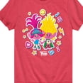 thumbnail image 3 of Trolls - Band Together - Poppy Viva Stickers - Toddler and Youth Short Sleeve Graphic T-Shirt, 3 of 5