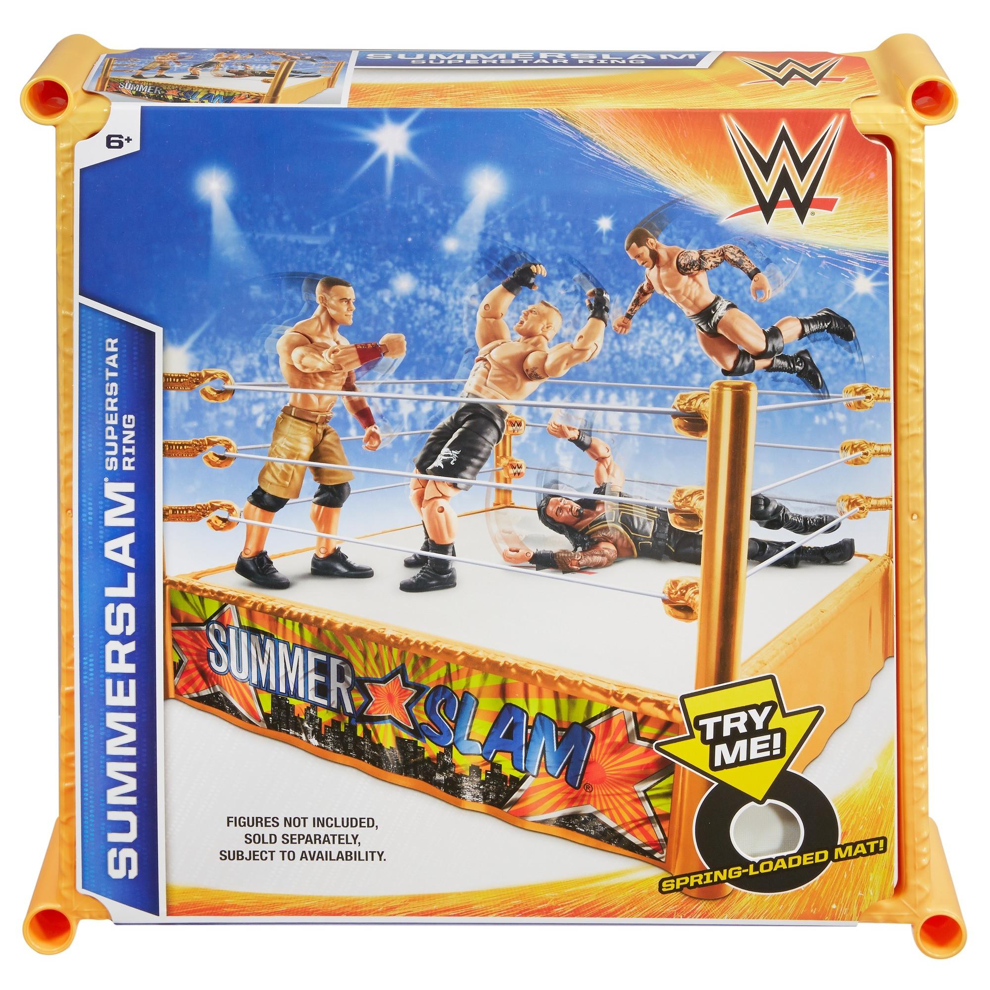WWE SummerSlam 14" Across Ring with Ropes & Spring-Loaded Mat - image 2 of 3