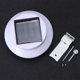 thumbnail image 4 of Lámpara de pared solar para exteriores con 3 LED, luz blanca cálida para cercas, canalones, jardines, patios y techos., 4 of 7
