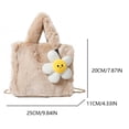 thumbnail image 4 of Bolso Peludo para Mujeres Peluche Correa Ajustable Viajar Por, 4 of 4