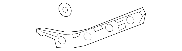 Genuine OE GM Side Retainer - 84603114