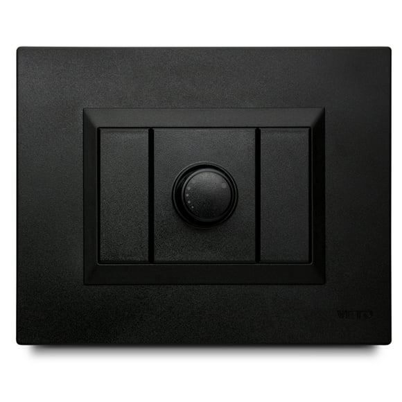 Dimmer 400W Simple, negro
