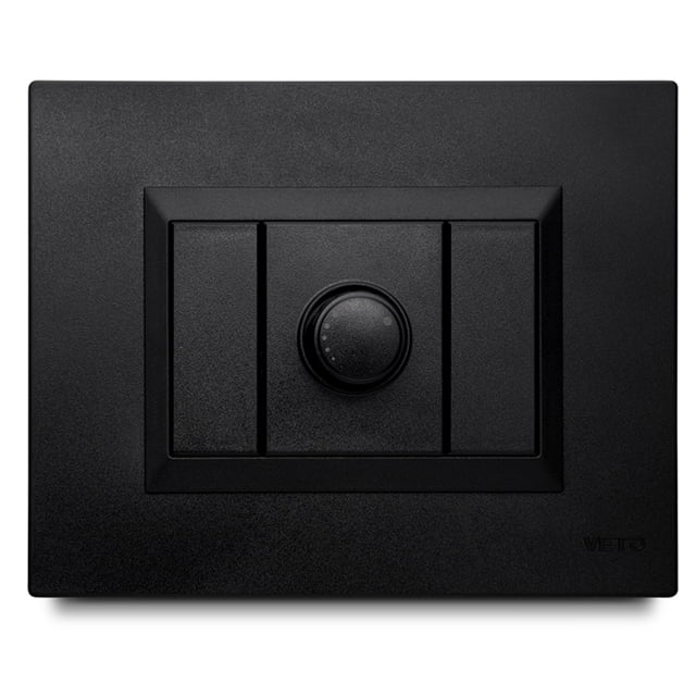Dimmer 400W Simple, negro