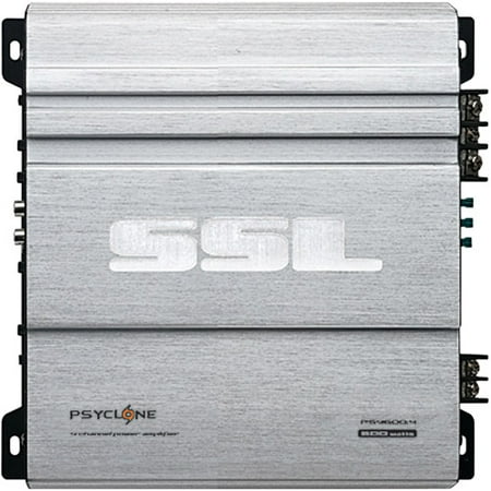 SOUNDSTORM PSY600.4 Psyclone Series Class AB 4-Channel MOSFET Amp (600 Watts)