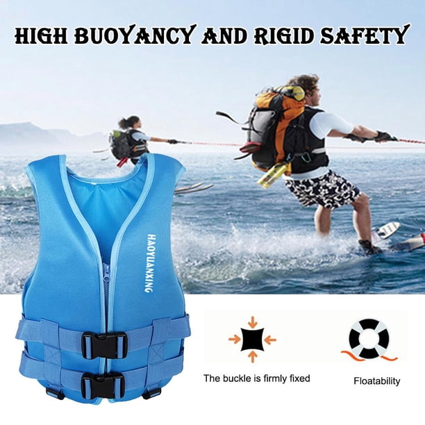 Natación Chaleco salvavidas Supervivencia Neopreno Adulto Rafting Barco Conducción Chaleco de flotabilidad FLhrweasw Nuevo