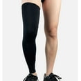 thumbnail image 2 of Douhoow 1Piece Super Elastic Basketball Leg Warmer Calf Thigh Compression Sleeves Knee Brace, 2 of 7
