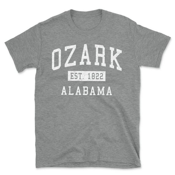 Ozark Alabama Classic Established Men's Cotton T-Shirt