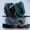 Black+Green, variant on African Exfoliating Net Sponge, Authentic, Ethically sourced from Nigeria, 45 inches Long, Back Scrubber for Daily use