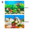 thumbnail image 4 of Ludlz Aquarium Background Sticker,3D Double-Sided Adhesive Wallpaper Fish Tank Decorative Pictures Underwater Backdrop Image Decor, 4 of 7