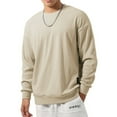 thumbnail image 1 of Hauts Décontractés à Manches Longues Col Rond pour Hommes Printemps et Automne, 1 of 4
