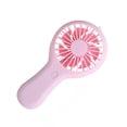 thumbnail image 1 of Cateissary Mini ventilador de refrigeración portátil, ajustable, de tres velocidades, ABS, con carga USB, ligero y bonito Electrodomésticos Rosa, 1 of 6