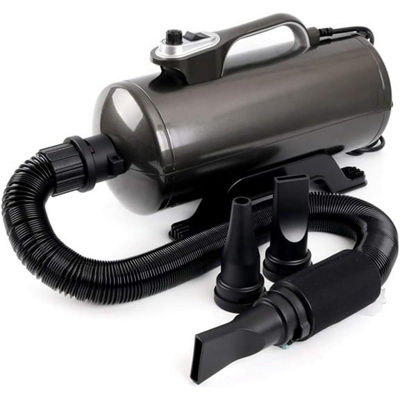 Pet Grooming High Velocity Hairdryer, Pet Supplies Pet Hair Dryer A Powerful But Quiet Dog Dryer with Variable Speed 2200W Heater Blaster Hairdryer