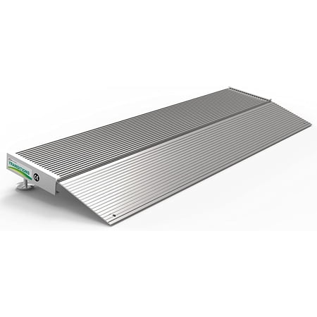 EZ-ACCESS TRANSITIONS 12 Inch Portable Aluminum Angled Entry Ramp