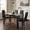 Black-5, variant on The Iron Hearth Table Dining Table Set, for Dining Room/Kitchen, Naturally Smooth Surface, Smooth Solid Wood Surface