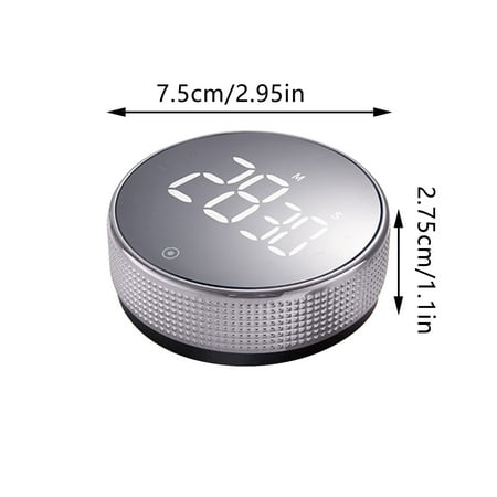 

Cglfd Tightarely Smart Timer Led Magnetic Attraction Rotation Timer