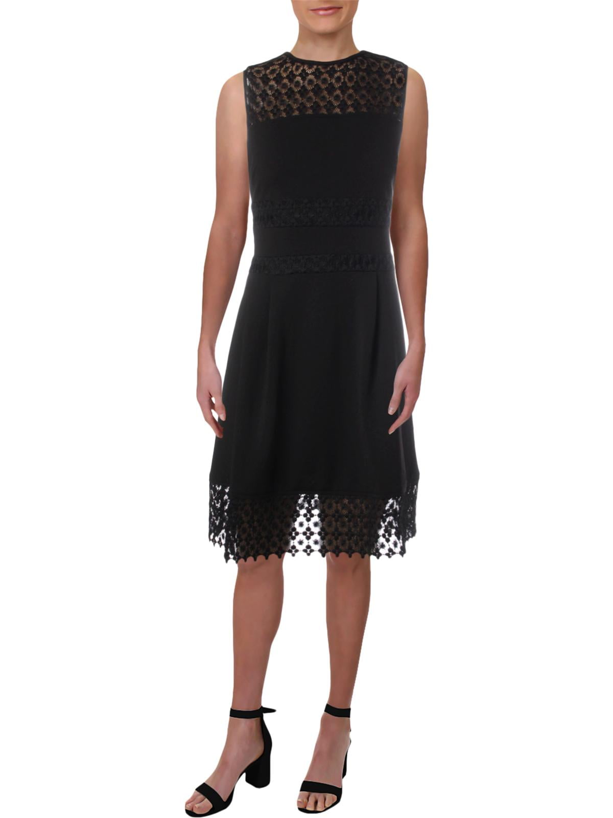 Ralph lauren lace fit and flare dress Clearance